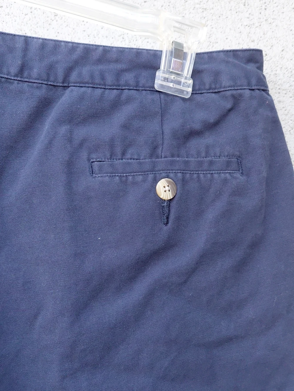 Vintage St. John's Bay Navy Blue High-rise Shorts Women's 14